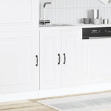 Vidaxl spoelbakonderkast kalmar 60x46x81,5 cm bewerkt hout wit