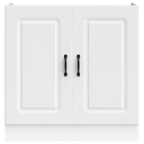 Vidaxl spoelbakonderkast kalmar 80x46x81,5 cm bewerkt hout wit