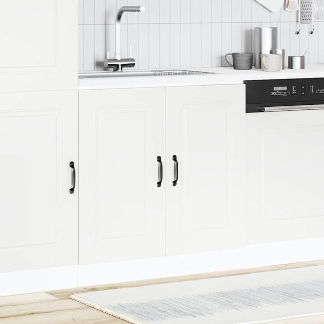 Vidaxl spoelbakonderkast kalmar 80x46x81,5 cm bewerkt hout wit
