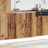 Vidaxl spoelbakonderkast kalmar 80x46x81,5 cm bewerkt hout oud hout