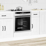 Vidaxl ovenkast kalmar bewerkt hout wit