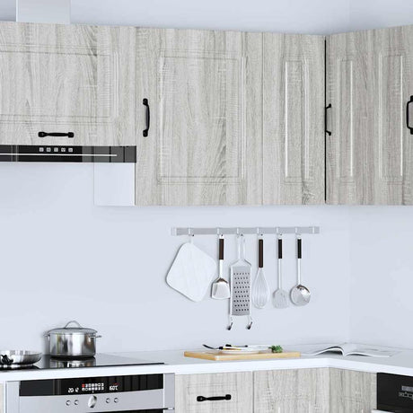 Vidaxl keukenwandkast kalmar grijs sonoma bewerkt hout
