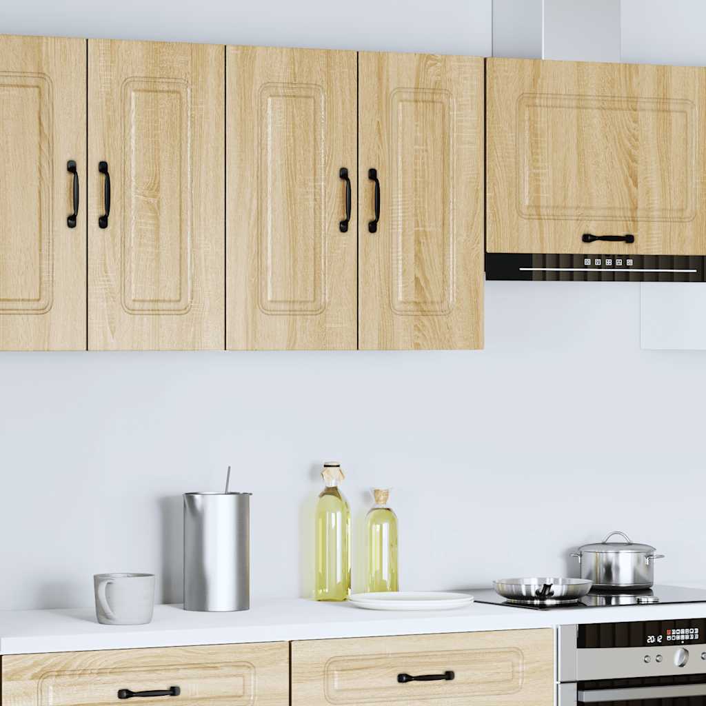 Vidaxl keukenbovenkast kalmar bewerkt hout sonoma eikenkleurig