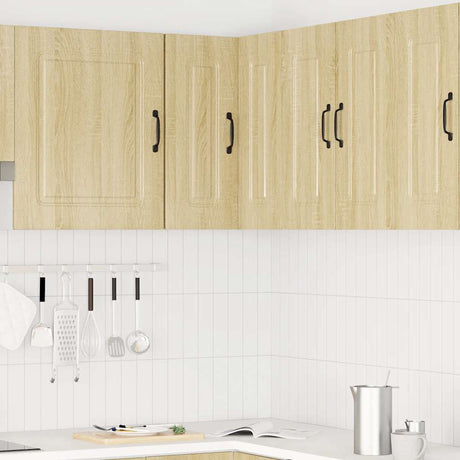 Vidaxl keukenwandhoekkast kalmar bewerkt hout sonoma eikenkleurig