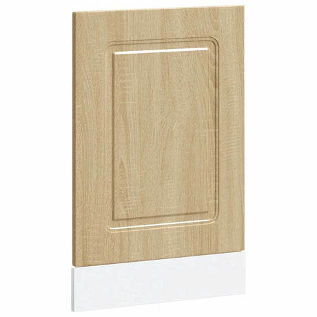 Vidaxl vaatwaspaneel kalmar 45x1,5x57 cm bewerkt hout sonoma eiken