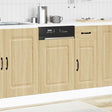 Vidaxl vaatwaspaneel kalmar 45x1,5x57 cm bewerkt hout sonoma eiken