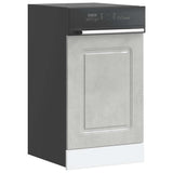 Vidaxl vaatwaspaneel kalmar 45x1,5x57 cm bewerkt hout betongrijs