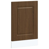 Vidaxl vaatwaspaneel kalmar 45x1,5x57 cm bewerkt hout bruin eikenkleur