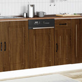 Vidaxl vaatwaspaneel kalmar 45x1,5x57 cm bewerkt hout bruin eikenkleur