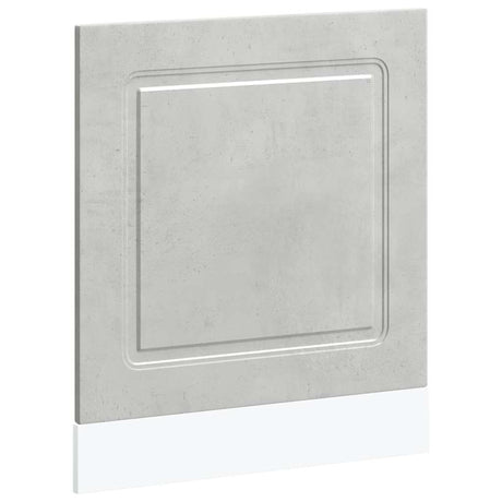 Vidaxl vaatwaspaneel kalmar 60x1,5x57 cm bewerkt hout betongrijs