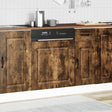Vidaxl vaatwaspaneel kalmar 60x1,5x57 cm bewerkt hout gerookt eiken