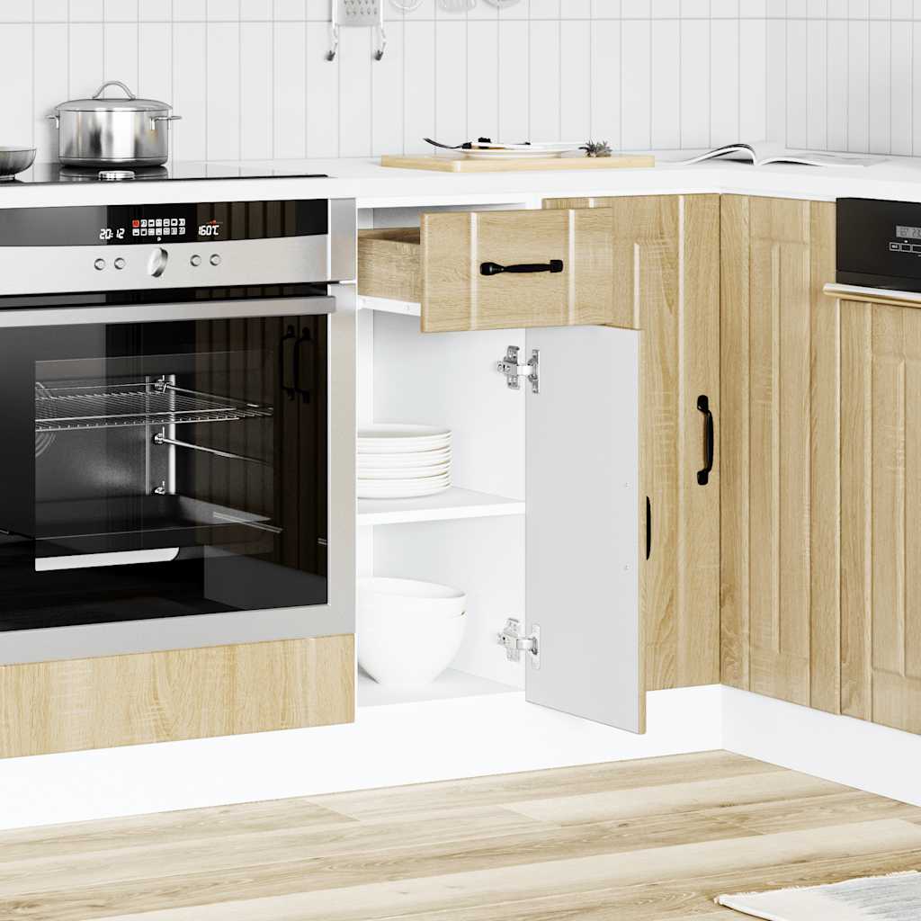 Vidaxl onderkast lucca bewerkt hout sonoma eikenkleurig