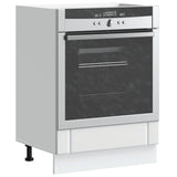 Vidaxl ovenkast lucca bewerkt hout wit