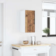 Vidaxl keukenbovenkast lucca bewerkt hout oud houtkleurig