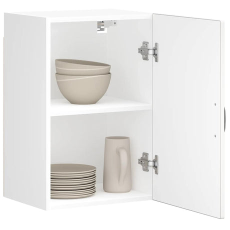 Vidaxl keukenbovenkast lucca bewerkt hout wit