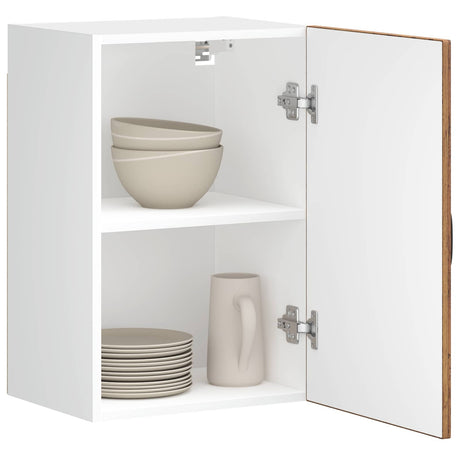 Vidaxl keukenbovenkast lucca bewerkt hout oud houtkleurig