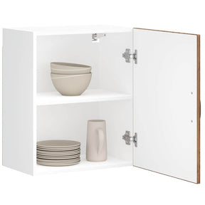 Vidaxl keukenwandkasten 2 st lucca oud houtkleurig bewerkt hout