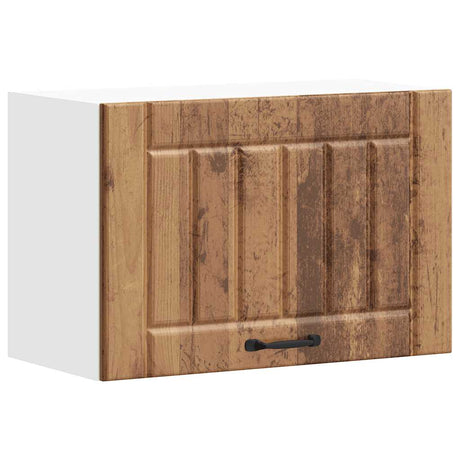 Vidaxl keukenbovenkast lucca bewerkt hout oud houtkleurig