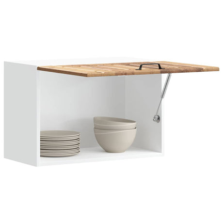Vidaxl keukenbovenkast lucca bewerkt hout oud houtkleurig