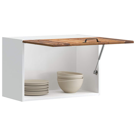 Vidaxl keukenbovenkast lucca bewerkt hout oud houtkleurig