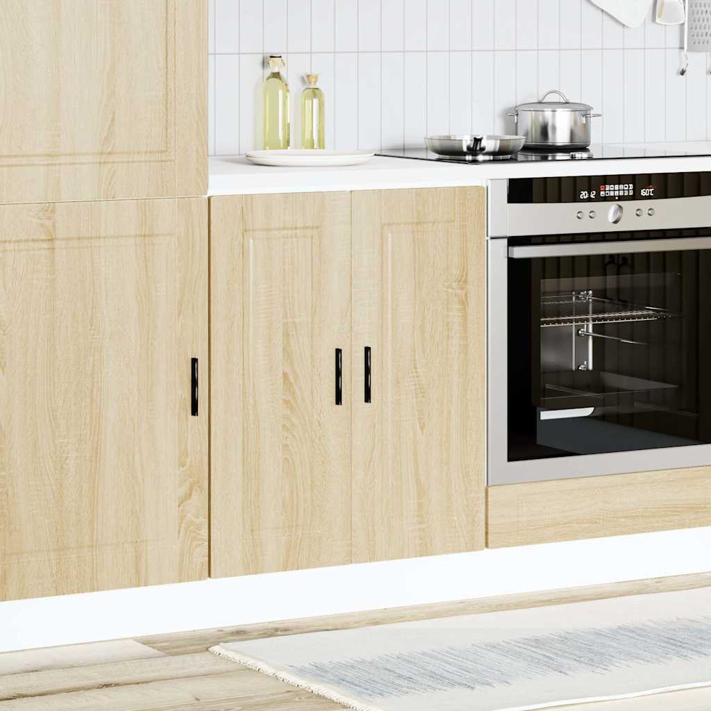 Vidaxl onderkast porto bewerkt hout sonoma eikenkleurig