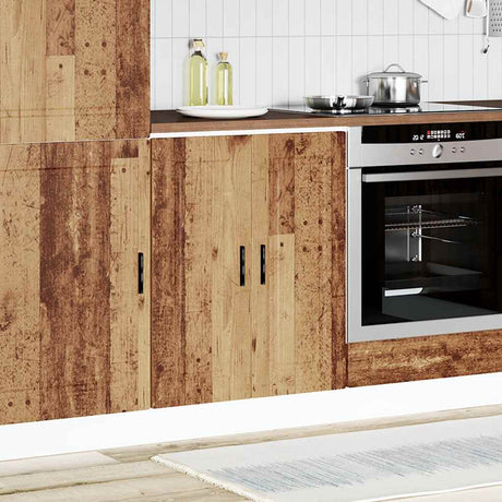 Vidaxl onderkast porto bewerkt hout oud houtkleurig