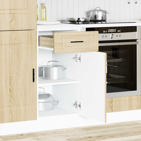 Vidaxl onderkast porto bewerkt hout sonoma eikenkleurig