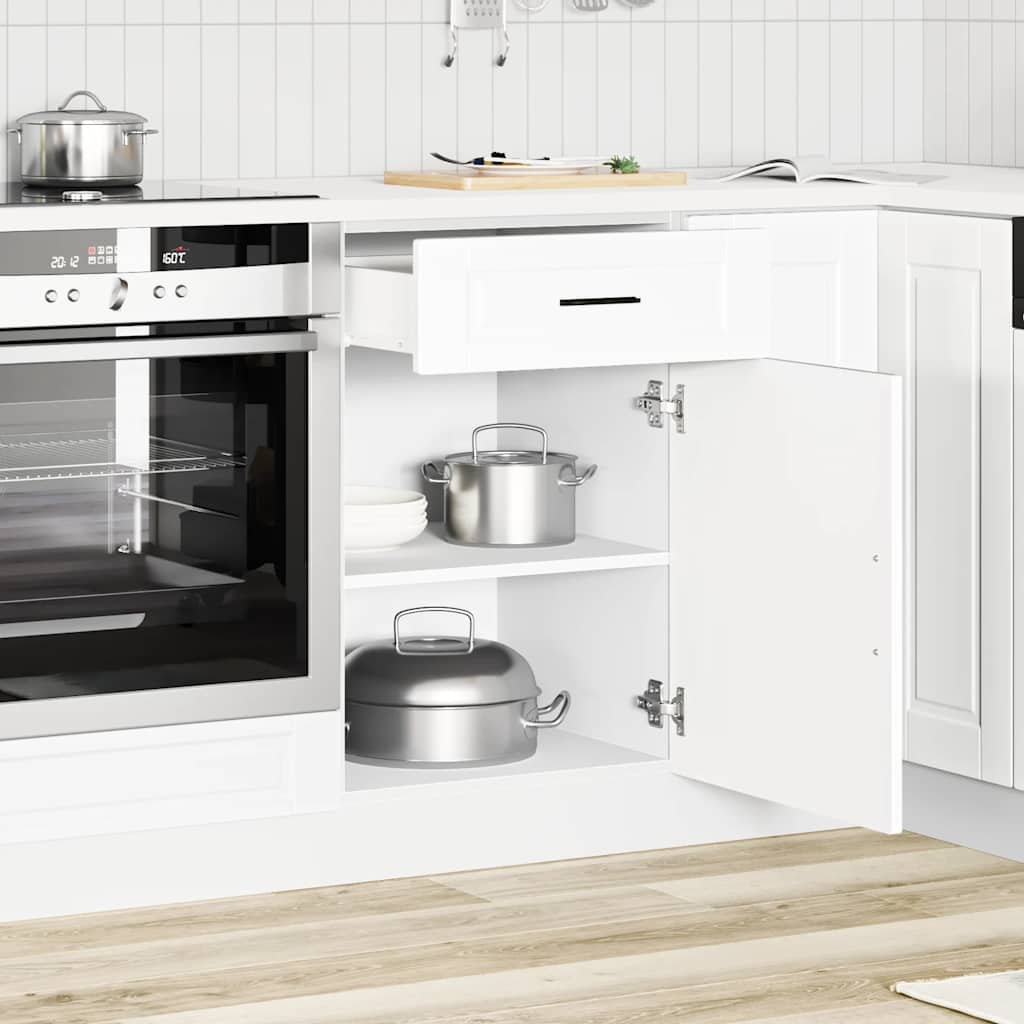 Vidaxl onderkast porto bewerkt hout wit