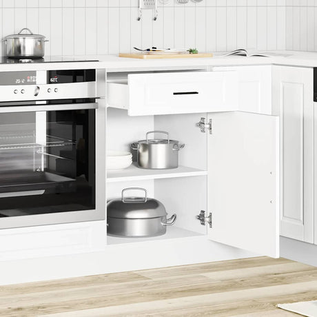Vidaxl onderkast porto bewerkt hout wit