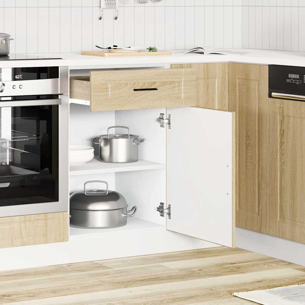 Vidaxl onderkast porto bewerkt hout sonoma eikenkleurig