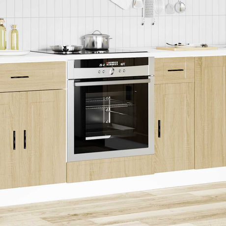 Vidaxl ovenkast porto bewerkt hout sonoma eikenkleurig