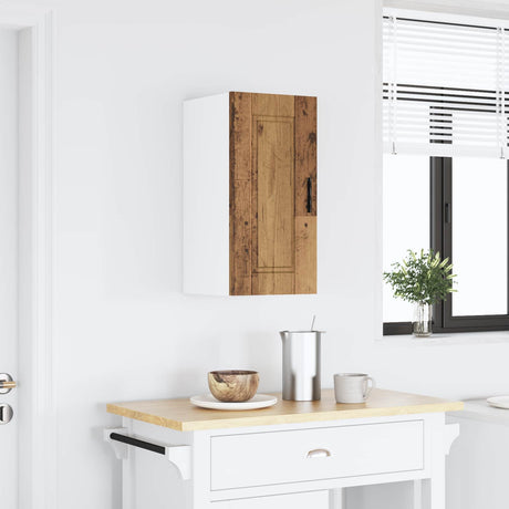 Vidaxl keukenbovenkast porto bewerkt hout oud houtkleurig