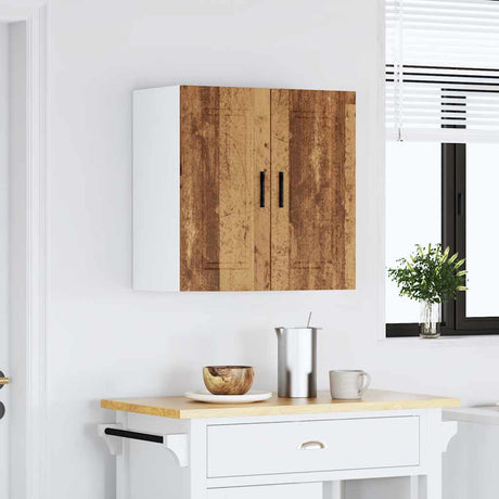 Vidaxl keukenbovenkast porto bewerkt hout oud houtkleurig