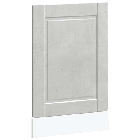 Vidaxl vaatwaspaneel porto 45x1,5x57 cm bewerkt hout betongrijs