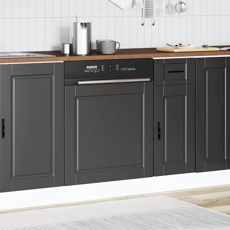 Vidaxl vaatwaspaneel porto 60x1,5x57 cm bewerkt hout zwart