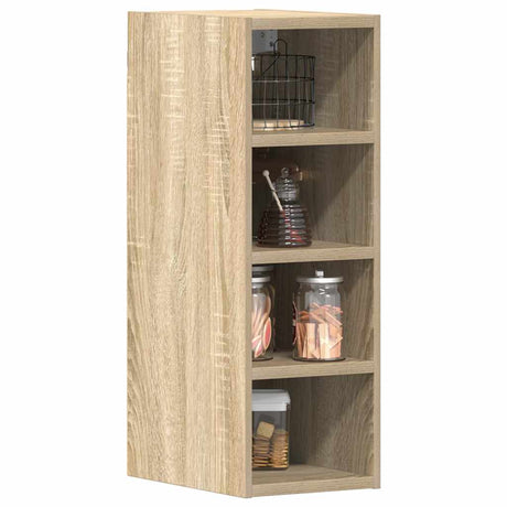 Vidaxl bovenkast 20x29,5x60 cm bewerkt hout sonoma eikenkleurig