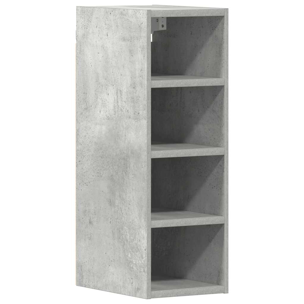 Vidaxl bovenkast riga 20x29,5x60 cm bewerkt hout betongrijs
