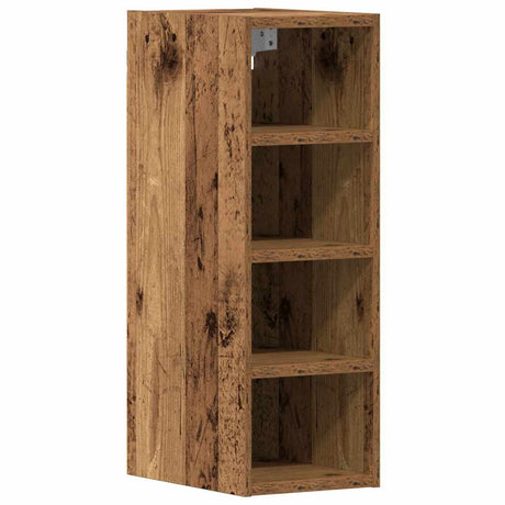 Vidaxl bovenkast riga 20x29,5x60 cm bewerkt hout oud houtkleurig