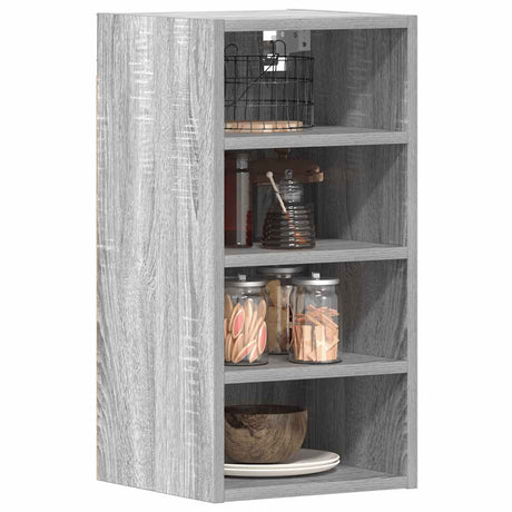 Vidaxl bovenkast riga 30x29,5x60 cm bewerkt hout grijs sonoma eikenkleurig