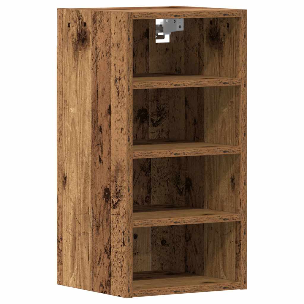 Vidaxl bovenkast riga 30x29,5x60 cm bewerkt hout oud houtkleurig