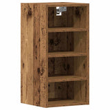 Vidaxl bovenkast riga 30x29,5x60 cm bewerkt hout oud houtkleurig