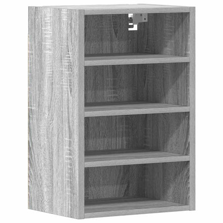 Vidaxl bovenkast riga 40x29,5x60 cm bewerkt hout grijs sonoma eikenkleurig