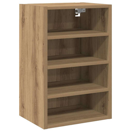 Vidaxl bovenkast riga 40x29,5x60 cm bewerkt hout artisanaal eikenkleur