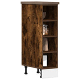 Vidaxl onderkast riga 20x44,5x81,5 cm bewerkt hout gerookt eikenkleurig