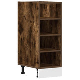 Vidaxl onderkast riga 30x44,5x81,5 cm bewerkt hout gerookt eikenkleurig