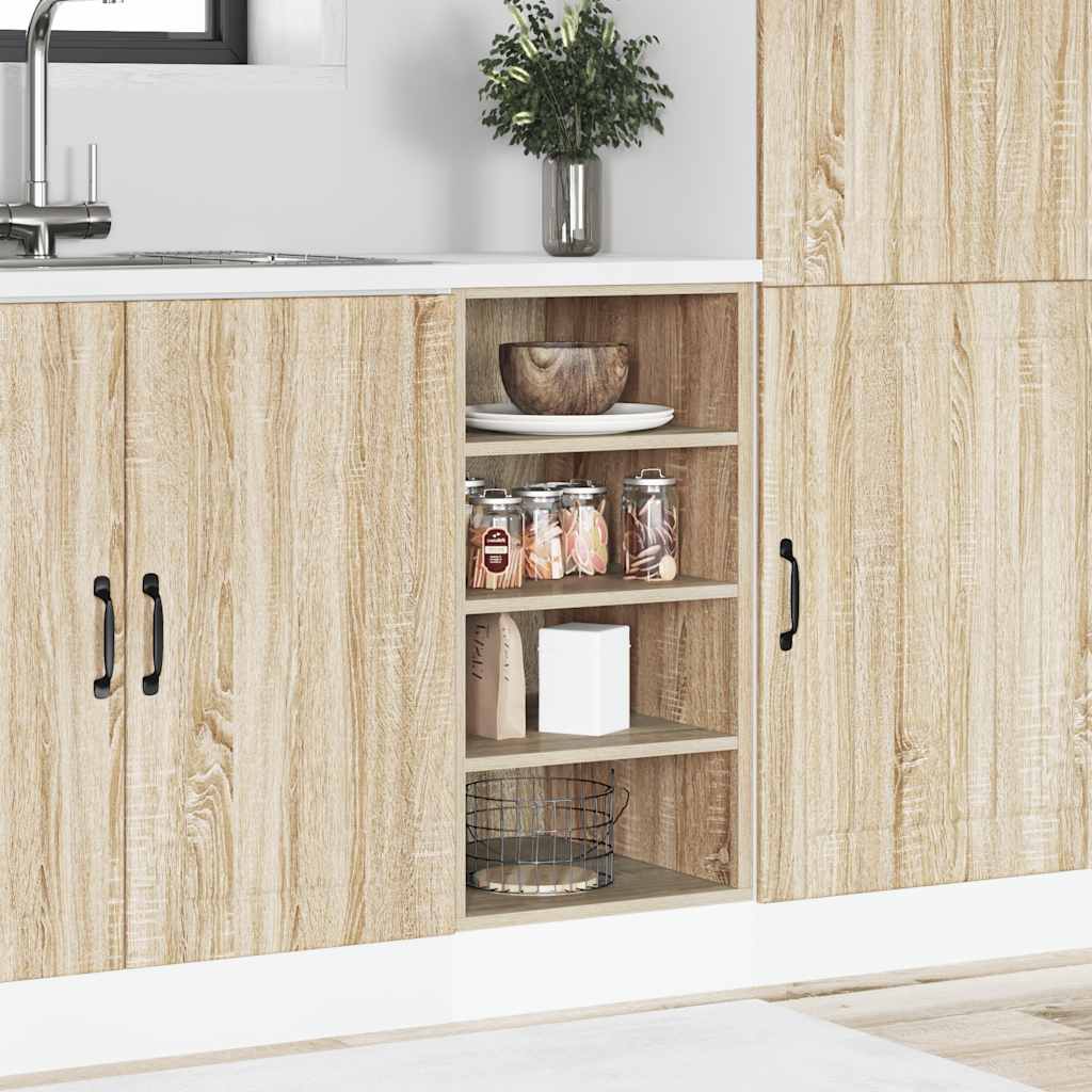 Vidaxl onderkast riga 40x44,5x81,5 cm bewerkt hout sonoma eikenkleurig