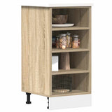 Vidaxl onderkast riga 40x44,5x81,5 cm bewerkt hout sonoma eikenkleurig