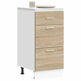 Vidaxl onderkast lyon 40x46x81,5 cm bewerkt hout sonoma eikenkleurig