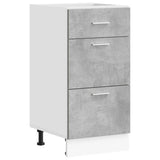 Vidaxl onderkast lyon 40x46x81,5 cm bewerkt hout betongrijs