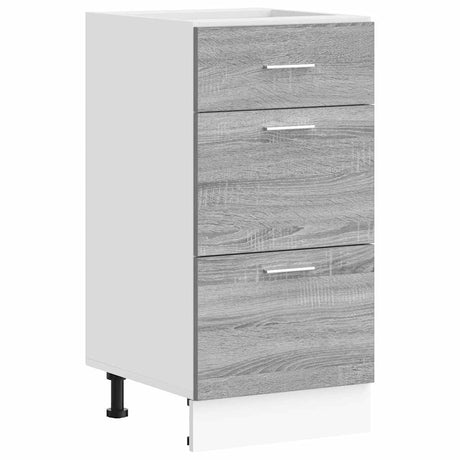 Vidaxl onderkast lyon 40x46x81,5 cm bewerkt hout grijs sonoma eikenkleurig